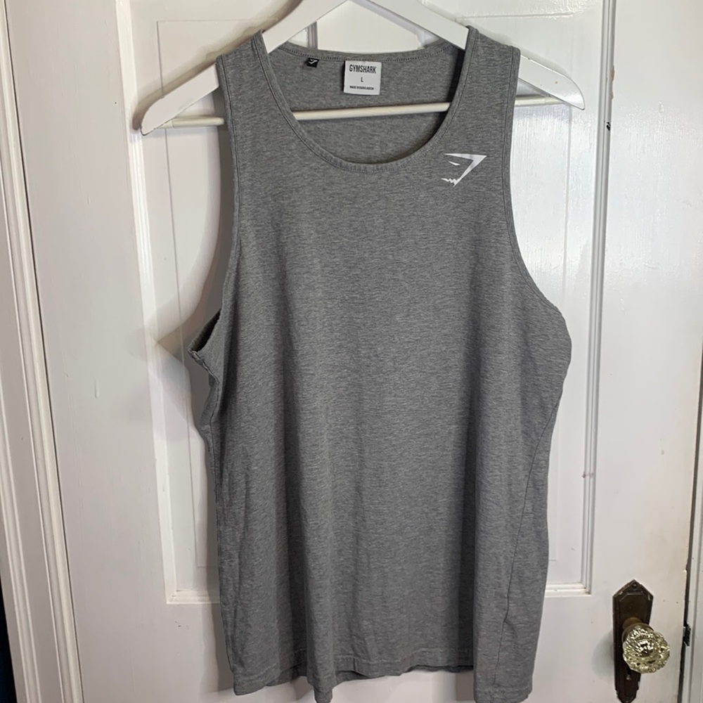 Gymshark Men’s Gray Tank Size Large